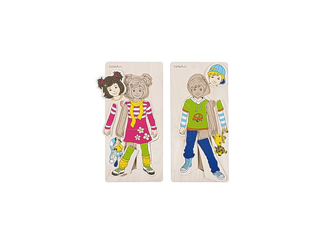 Rampussel Annika och Dennis 14 x 28 cm